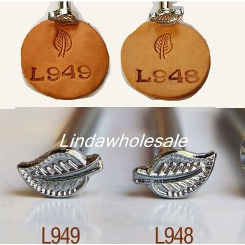 Japanese Craft Printing Tools L948/L949,metal punch stamps,leather carving tools