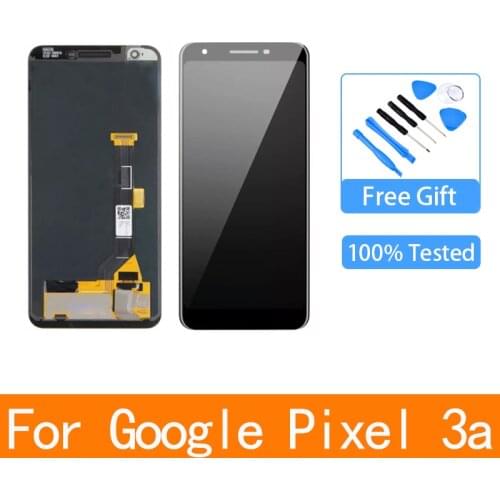 5.6" Original For Google Pixel 3A LCD Display Touch Digitizer Screen For Google Pixel 3a Lcd