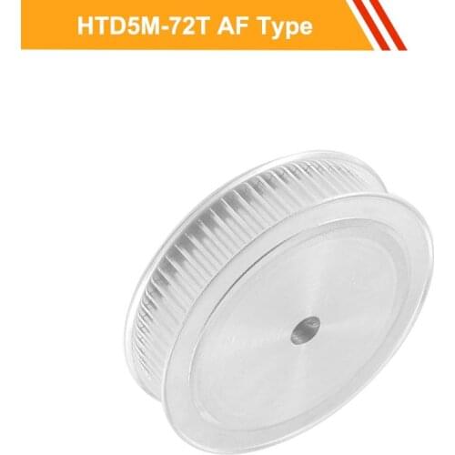 5M-72T Timing Pulley Wheel HTD5M Type Timing Belt Pulley 16mm/21mm Belt Width 10/12/14/17/19/20mm Bore Gear Belt Pulley