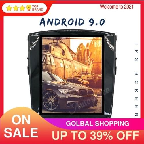 Android 9 Tesla Car GPS Navigation Auto Radio For MITSUBISHI PAJERO Shogun Montero 2006-2017 Car Head Unit Multimedia Player PX6