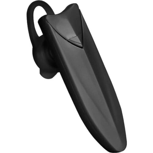 Wireless Bluetooth 5.0 Single in-Ear Business Stereo Earphone with Microphone