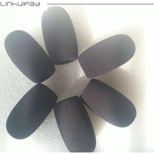 Linhuipad Foam mic windscreen microphone covers with 15mm hole diameter 10pcs/lot free shipping by post