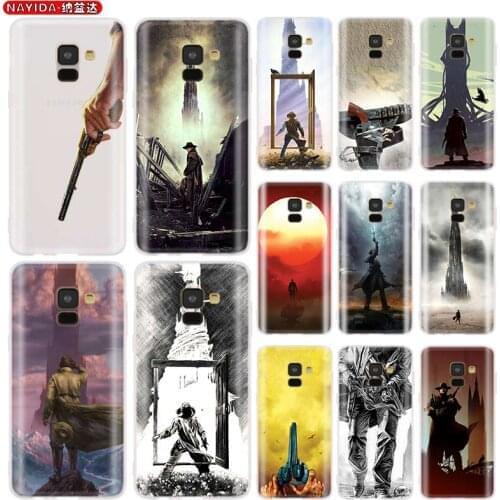 Phone Case for Samsung galaxy A30 A50 A90 5G A3 A5 A7 A8 2016 2017 A6 2018 Plus soft silicone Cases Stephen King the dark tower