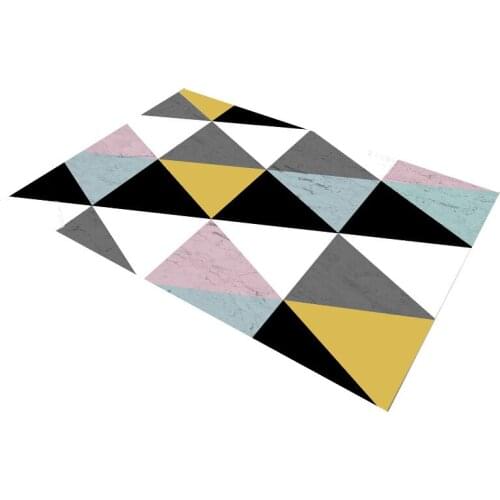 Home Warm Living Room Geometric Abstract Carpet Nordic Style Modern Minimalist Design Living Room Bedroom Rug