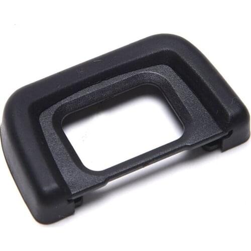 Foleto 10pcs DK-24 DK24 Rubber Eyecup Eye cup Viewfinder piece protect For Nikon D5000 D3100 D3000/ D5100 a DSLR Camera Black