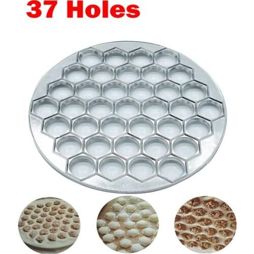 37 Holes Aluminum Alloy Dumpling Molds Ravioli Dumpling Maker Mould Kitchen DIY Making Tools Make Pastry Dumpling Tool Household