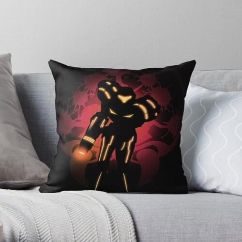 Metroid Throw Pillow Cushion Cover Polyester throw pillows case on sofa home living room car seat decor 45x45cm