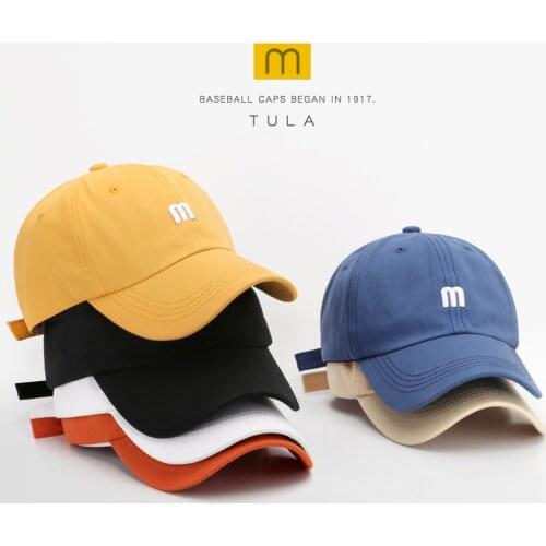 2020 Cotton Embroidery Letter M Baseball Cap for Men Women Snapback Bone Sun Casquette Female Hip Hop Dad Hat Winter Xmas Gift