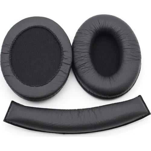 Soft Foam Replacement Earpads Ear Pads Cushion Cover Headband For Sennheiser HD202 HD212 HD437 HD447 HD457 HD477 HD497 Headphone