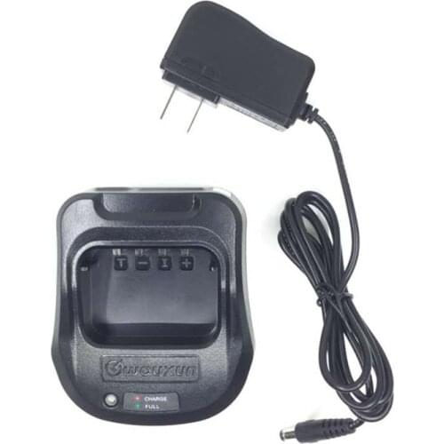 Original Wouxun Battery Charger Base & Adapter 100V~240V for KG-UV8D 8Dplus Ham Radio Power Supply Accessory Replacement
