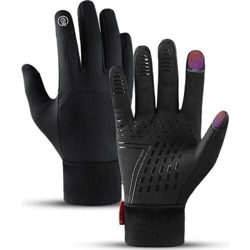 Autumn Winter Men Women Gloves TouchScreen Waterproof Windproof Gloves Outdoor Sports Warm Cycling Snow Ski Gloves Full Finger