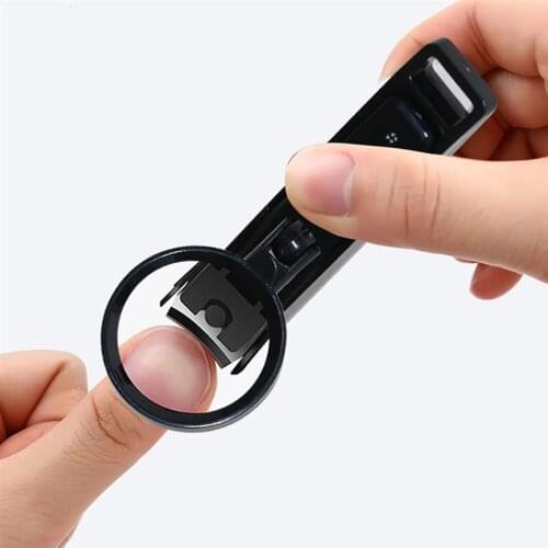 Kapmore Fingernail Cutter Portable Magnifier Nail Clipper Toenail Clipper for Old People and kids Safety Nail Clipper Pedicure