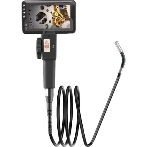 Industrial Endoscope with 1080P 4.5-inch 8.5mm Borescope Inspection Camera Photo Taking & Video Recording Endoscopes