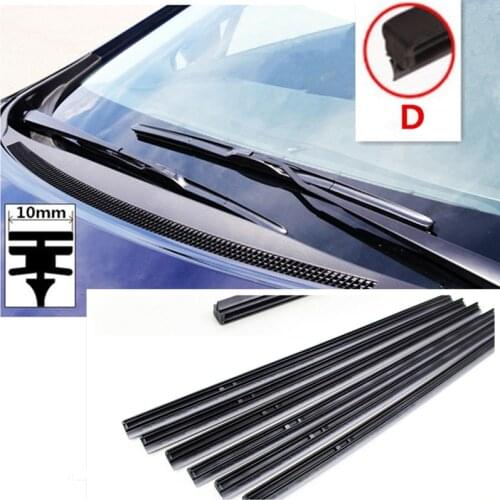 For Honda Accord 8 9 2008 2009 2000 2010 2011 windshield wiper blade 2Pcs 10mm 26/19inch Insert Rubber strip(refill) Accessories