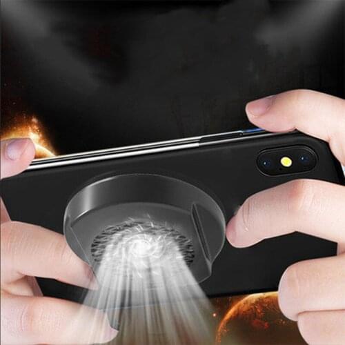 Universal Mobile Phone Radiator Gaming Phone Cooler Adjustable Portable Fan Holder Heat Sink For iPhone Samsung Huawei Xiaomi