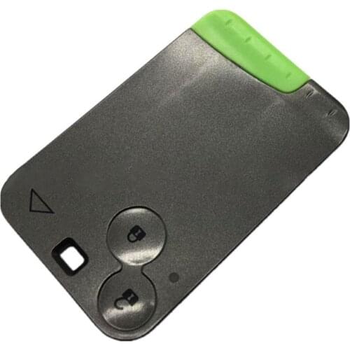 New Replacement 2 Button Remote Key Card Shell Case Smart Card Key Case for renault Laguna QW