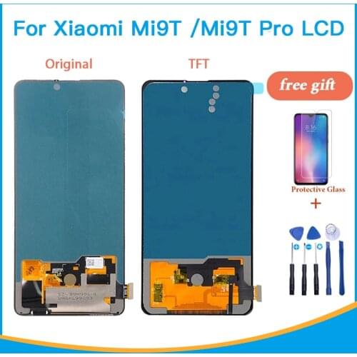 6.39" Super Amoled Lcd For Xiaomi mi 9t Lcd Display Touch Screen Digitizer Assembly For mi9t pro display for Redmi K20 Pro
