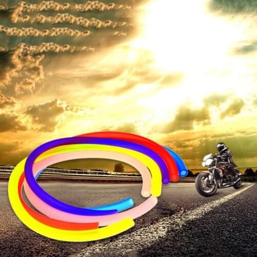1Pc Motorcycle Bike Fuel Gas Oil Fuel Filter Delivery Tube High-temperature Petrol Fuel Hose Pipe Tube Cafe Racer Universal