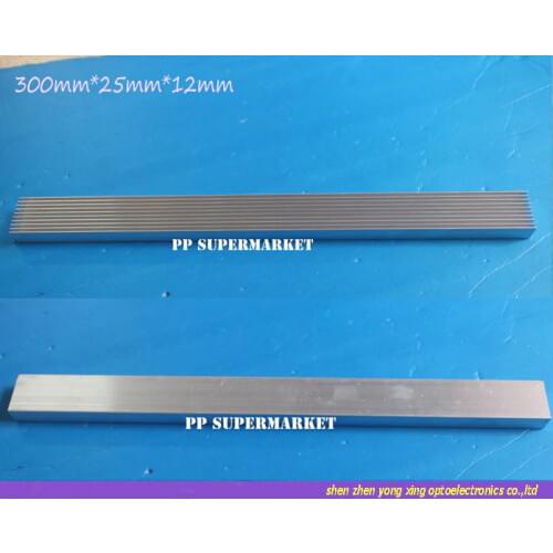 10pcs High Power LED aluminum Heatsink 300mm*25mm*12mm for 1W,3W,5W led emitter diodes