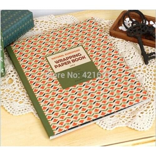 Gift Wrapping Paper Book 24sheets/pack, symmetry geometric pattern Scrapbooking Paper pack Set,origami,DIY paper craft