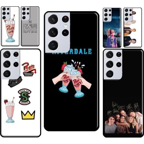 Riverdale Phone Case For Samsung Galaxy S8 S9 S10 Plus S20 FE Note 10 Plus Note 20 Ultra S21 Coque