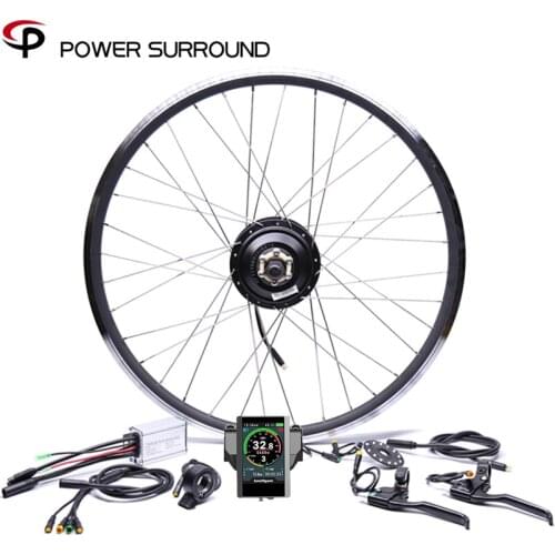 Color display Waterproof 48v500w Bafang Front/rear Electric Bike Conversion Kit Brushless Hub Motors 20'' 26'' 28''diy Wheel