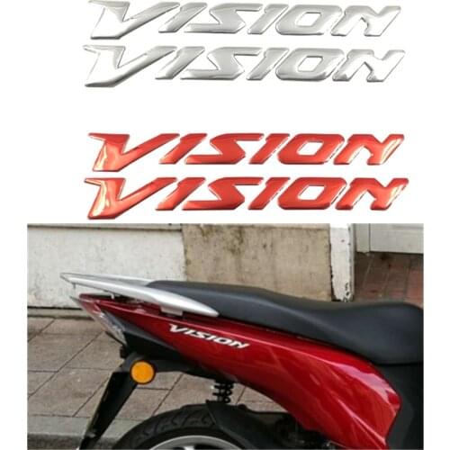 For Honda VISION 2017 Vision110CC Vision50 CBS NSC50 Stereo Logo Body Badge Sticker Decoration Motorcycle Scooter
