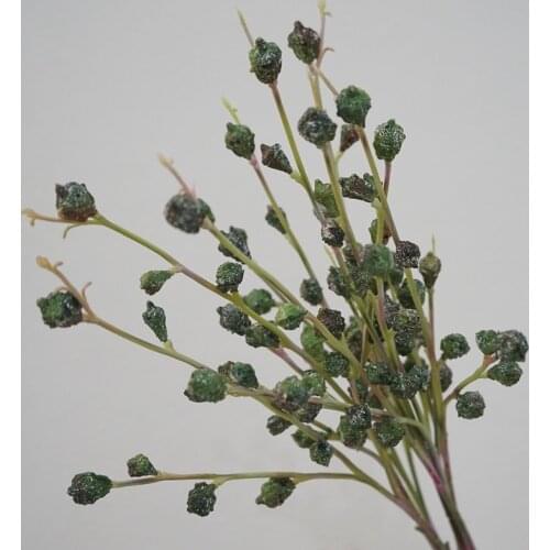Aritficial Eucalyptus Fruit Highly Simulation Dried Flowers Fruit Branch