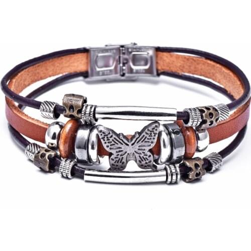 Кожаные браслеты Josbores China At AliExpress