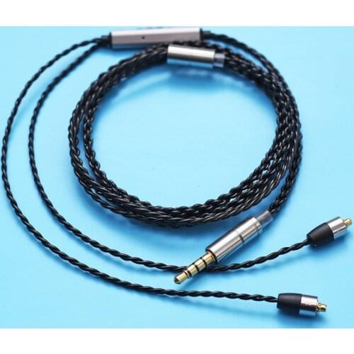 Diy mmcx upgrade cable with/without mic 1pcs