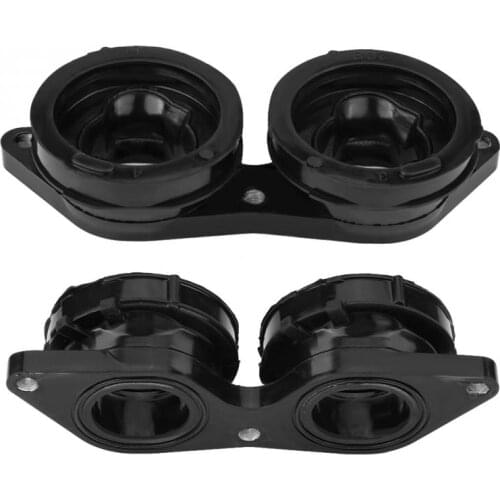 2pcs Motorcycle Carb Carburetor Intake Manifold Adapter Boot for YAMAHA FZ6R XJ6 2009-2017 Carburador de la motocicleta