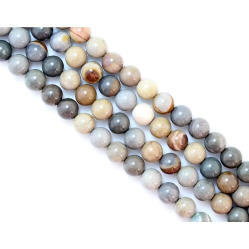 Round High quality Natural Stone Beads For Jewelry Making 4-12mm 15inches DIY