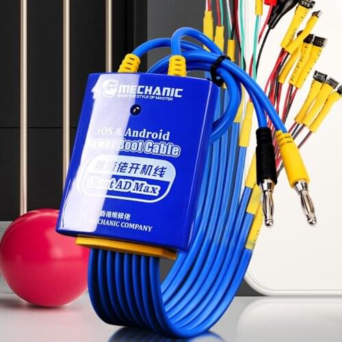 MECHANIC Android Power Supply Test Cable Mobile Boot Line For iPhone Samsung Huawei Oppo Xiaomi Repair Switch Power Test Cord