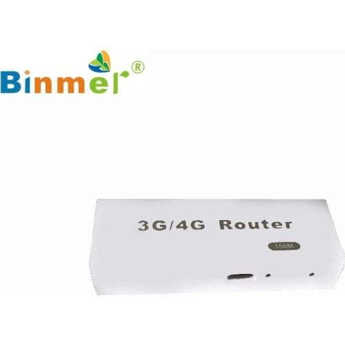 Beautiful Gift New Mini 3G/4G WiFi Wlan Hotspot AP Client 150Mbps RJ45 USB Wireless Router Wholesale price Jan08