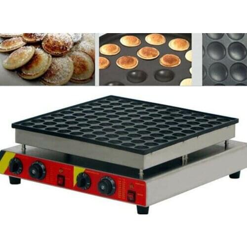 CE Commercial Electric Poffertje Mini Dutch Pancake Machine Maker Iron Baker 100pcs