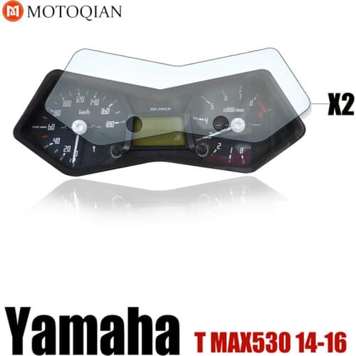 Transparent Screen Film Protector For Yamaha T-MAX TMAX T Max 530 2014 2015 2016 Speedometer Instrument Film Scratch Cluster