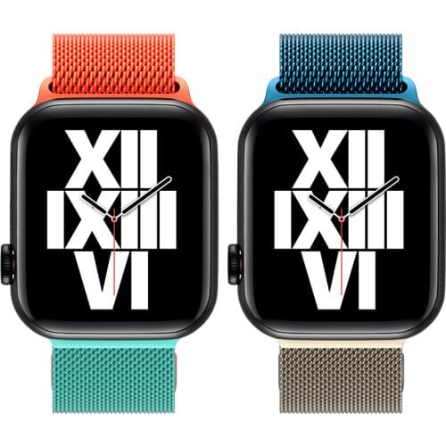 Milanese loop For Apple watch band 44mm 40mm 38mm 42mm Stainless steel Metal belt correa bracelet iWatch series 5 4 3 se 6 strap