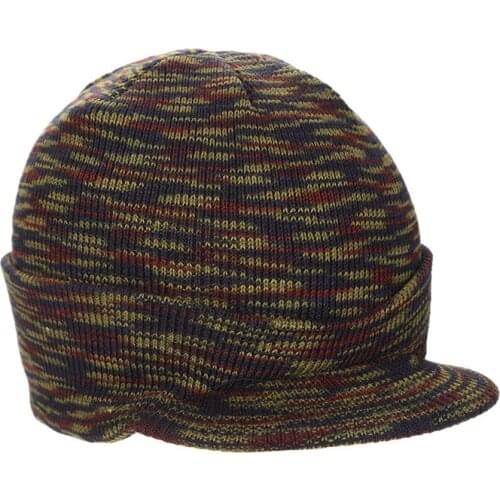 New Womens Mens Hat Fashion Autumn Winter Warm Men Women Knitted Beanie Skiing Cap Boys Girls Casual Army Visor Hats Gifts