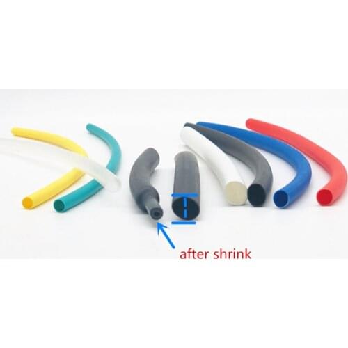 530PCS heat shrink tube 2:1 with box heat shrinkable tube heat shrink tubing Wire connection sleeve Cable connection sleeve