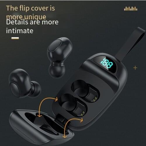 Hot Sales Original TWS Bluetooth Earphone 5.0 Touch Music Wireless Earphones Stereo Bass Headphones True Wireless Earbuds Basic