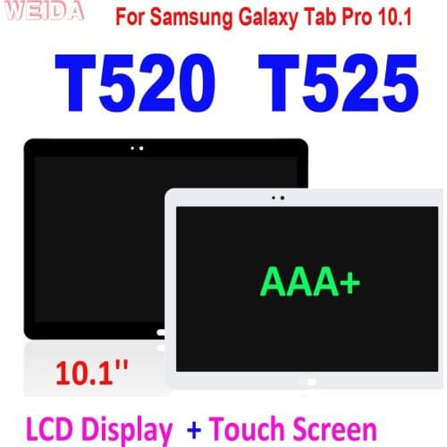 10.1'' LCD For Samsung Galaxy Tab Pro 10.1 T520 T525 LCD Display Touch Screen Digitizer Assembly for SM-T520 SM-T525 LCD Screen