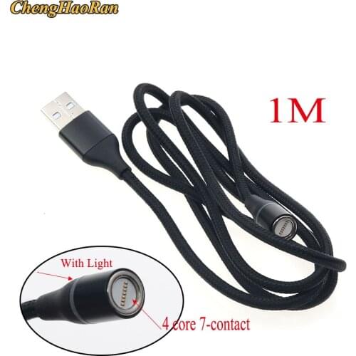 1pcs 5A Magnetic USB Fast Charging Type C Cable for Samsung A52 Xiaomi Redmi Data Charge Cord for iPhone Huawei Micro Cable