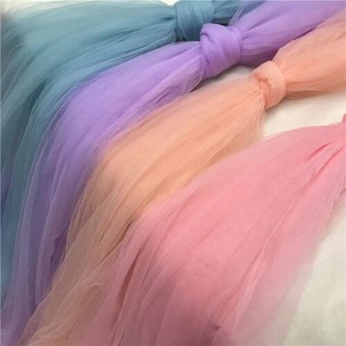 3M / lot Airy Tulle Mesh Lace Fabric Soft lace fabric For Bridal Wedding Fabric DIY Curtain Party Decor Supply 160 cm Width