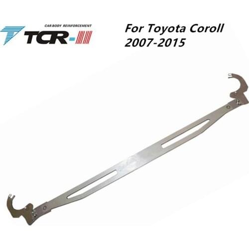 Suspension Strut Bar For Toyota Corolla 07+ LEVIN Car Accessories Alloy Stabilizer Bar Car Styling Auxiliary Tank Tension Rod