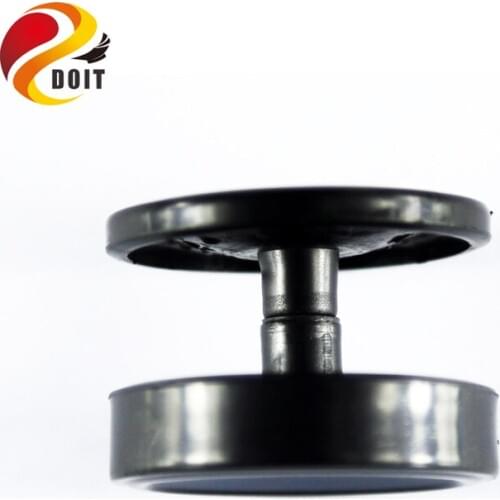 Black Plastic Bearing driving Wheel for RC Tank Chassis Caterpillar Tractor Crawler Intelligent tracked model DOIT