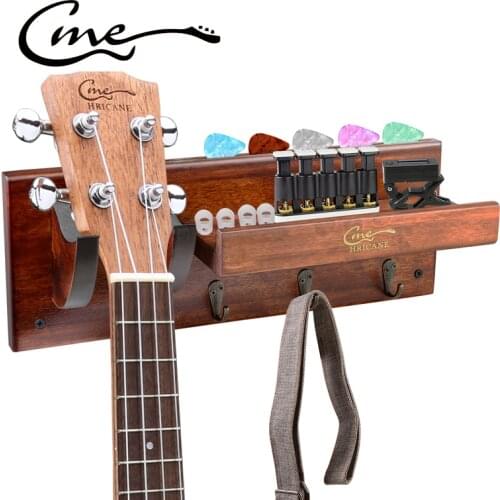 Guitar Hanger Hook Holder Solid Wooden Wall Mount Stand Bracket Guitar Display Hanging Storage Rack For Guitar Ukulele