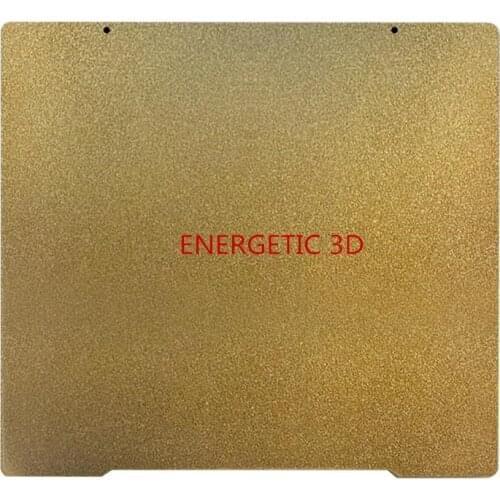 FLEXBED Cloned Prusa i3 MK3 Double-sided Textured PEI Powder-coated Spring Steel Sheet Build Plate for 3D Printer Parts