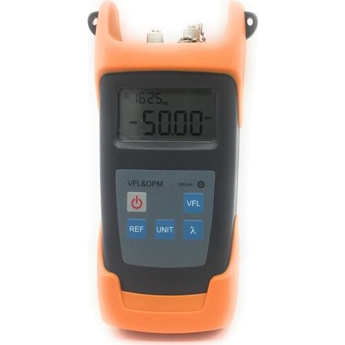 Jyttek Handheld Optical Power Meter with 10mW Visual Fault Locator & Fiber Optic Laser Cable Tester. -50 to +26dBm