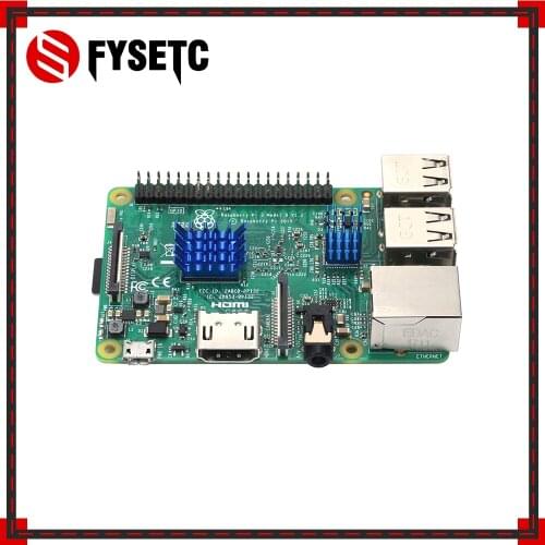 10 Sets Blue Raspberry Pi Heatsinks Cooler Aluminum With Adhesive Heat Sink Set Kit For Cooling Raspberry Pi 3 / 2 Model B