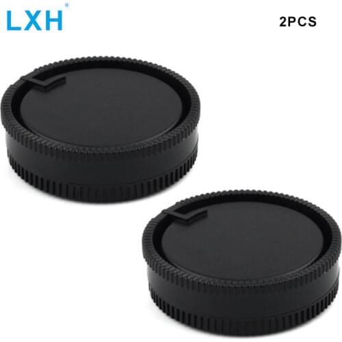 LXH AF Front Body Cap+Rear Lens Cap Set For Sony Alpha A-Mount/Minolta AF Mount Lenses For Sony A500 A550 A560 A580 A700 A850